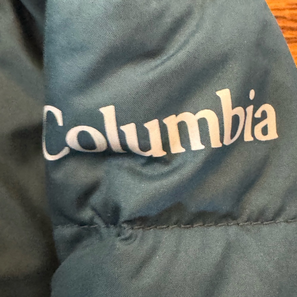 Columbia Womens Powder Lite Dark Seas Omni Heat Jacket Size XXL (LIKE NEW) - Picture 3 of 10